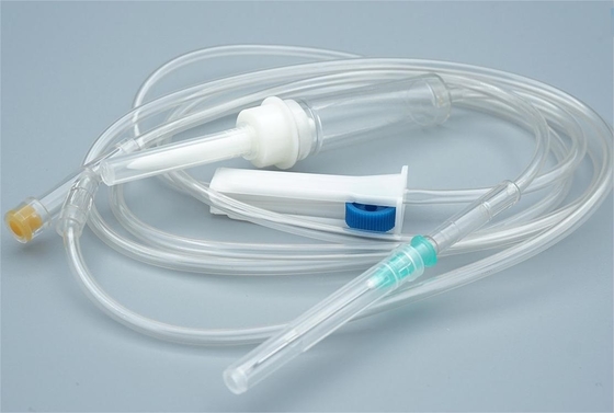 Without Airvent Spike 20 Drops/Ml 8ml Chamber Disposable Infusion Set Drip Chamber Type Luer Slip Connector