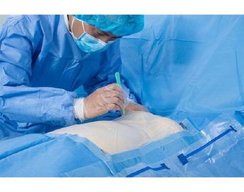 Blue Disposable Surgical Packs Cardiovascular Sterile Surgical Kit OEM Accepted